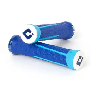ODI Gripy AG-1 Signature V2.1 Lock-On Navy Blue/Aqua obraz