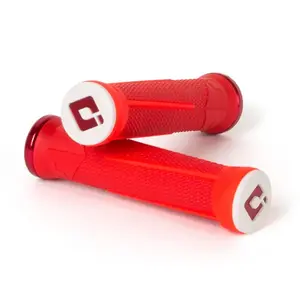 ODI Gripy MTB AG-1 Signature V2.1 Lock-On červené obraz