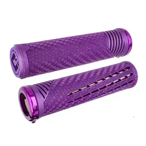 ODI Gripy MTB CF v2.1 Lock-On Closed End Cosmic Purple / Pearl Purple obraz