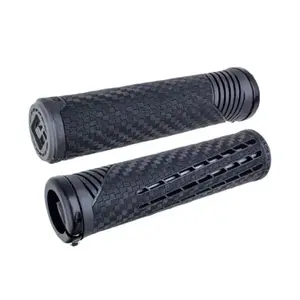 ODI Gripy MTB CF v2.1 Lock-On Closed End Pearl Black / Graphite obraz