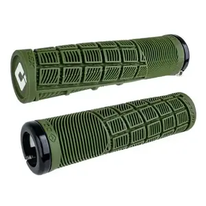 ODI Gripy MTB Reflex V2.1 135 mm bílá/army green obraz