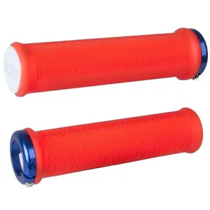 ODI Gripy MTB Sensus Lite V2.1 Lock-On Bonus Pack červené obraz