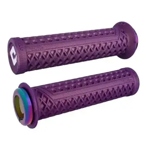 ODI Gripy MTB Vans V2.1 Lock-On, closed end, 135, Iridescent Purple obraz