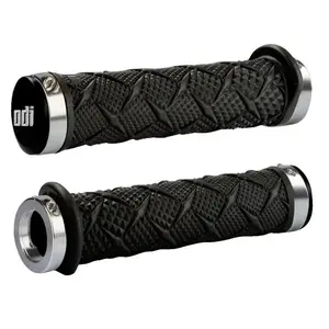 ODI Gripy MTB X-Treme Lock-On Bonus Pack černo-stříbrné obraz