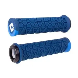 ODI Gripy Vanquish v2.1 Lock-On MTB Closed End Navy Blue / Blue obraz