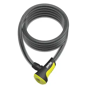 Onguard 1800x10 mm žlutý spirálový zámek obraz