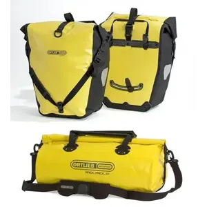 Ortlieb Back-roller Classic zadní brašny + Ortlieb Rack-Pack 24l - černá obraz