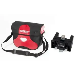 ORTLIEB Ultimate 6M Classic vodotěsná řídítková brašna + Mounting Set se zámkem - černá obraz