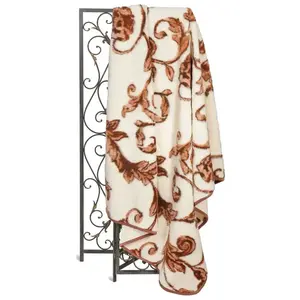 Ovčíno vlněná deka oboustranná - vzor HIT-42 - 200 x 220 cm obraz
