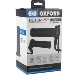 Oxford Vyhřívané gripy HotGrips Advanced Integrated Sport černé obraz