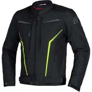 Ozone Bunda na motorku Delta IV černo-fluo žlutá - XS obraz