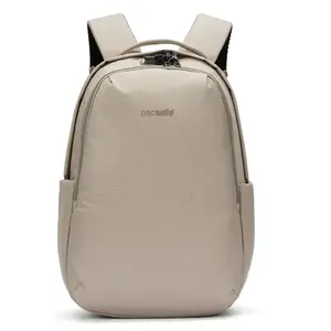 Pacsafe Batoh V 16L ALL-AROUND BACKPACK beige obraz