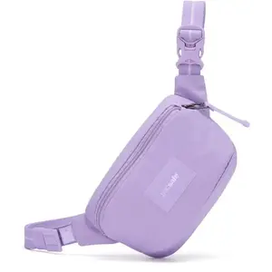 Pacsafe Ledvinka GO MICRO SLING lavender obraz