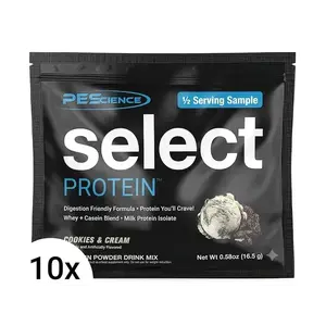 PEScience 10x Select Protein 16, 5g - AKCE - Cookies cream obraz