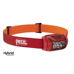 Petzl Petzl Actik výkonná, jednoduchá čelovka s červeným světlem obraz