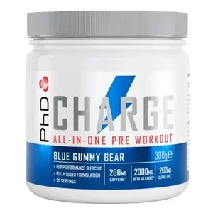 PhD Charge Pre-Workout 300g - Gumoví medvídci obraz