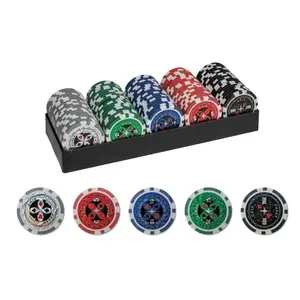 Philos Spiele 100 pokerových žetonů s plastovým držákem obraz