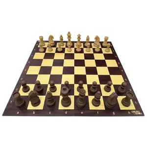 Philos Spiele Šachy Artuš 78mm hnědé s dvojitým závažím (AKČNÍ CENA) obraz