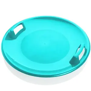 Plastkon Sáňkovací talíř disk SUPER STAR - azurová obraz