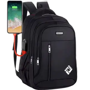 Platinium Batoh s USB portem 30 litrů černý obraz