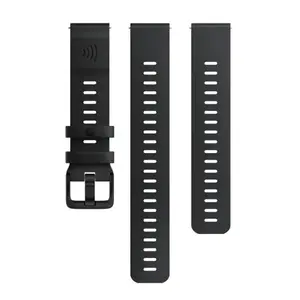 Polar černý platební řemínek 20 mm obraz