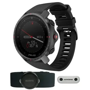 Polar Grit X Pro černý + Smart Sensor (AKČNÍ CENA) obraz
