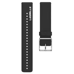 Polar LES MILLS 20 mm černý náhradní řemínek pro hodinky Ignite a Unite obraz