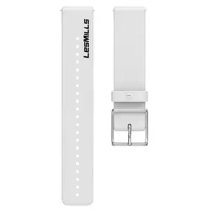 Polar LES MILLS bílý 20mm náhradní řemínek pro Ignite a Unite obraz