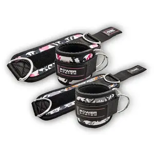 Power System ANKLE STRAPS CAMO kotníkový adaptér - Black brown obraz