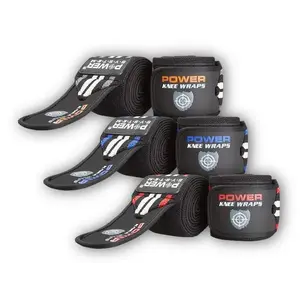 Power System Bandáže na kolena KNEE WRAPS 7, 5 x 200cm - Blue obraz