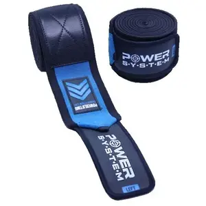 Power System Extra pevné bandáže na kolena Knee Wraps Extreme 3730 - Univerzální - modrá obraz