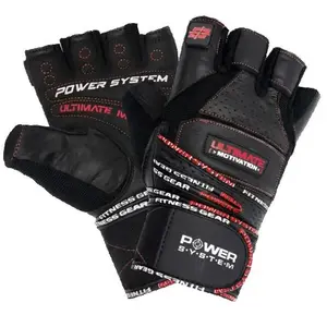 Power System Fitness rukavice ULTIMATE MOTIVATION - XL - červená obraz