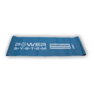 Power System FLAT STRETCH BAND LEVEL 1 posilovací guma - Blue obraz