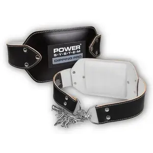 Power System Nylonový fitness opasek SLF Lock - Black M obraz