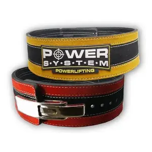 Power System opasek STRONGLIFT powerlifting - Red L-XL 90-110cm obraz