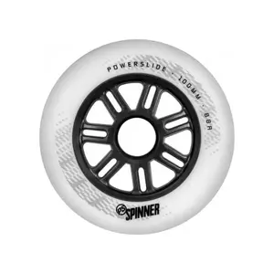Powerslide Kolečka Spinner White (4ks) POUZE 88A, 80 (VÝPRODEJ) obraz