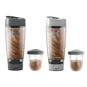 PROMiXX PRO Elektrický šejkr dobíjecí 600ml - Graphite grey obraz