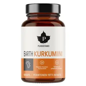 Puhdistamo Earth Kurkumiini 60 kapslí obraz