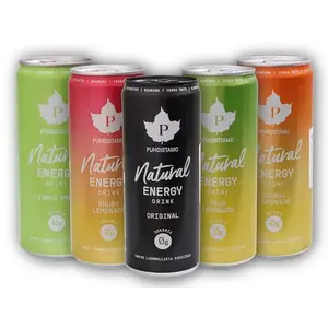 Puhdistamo Natural Energy Drink 330ml - Green apple obraz