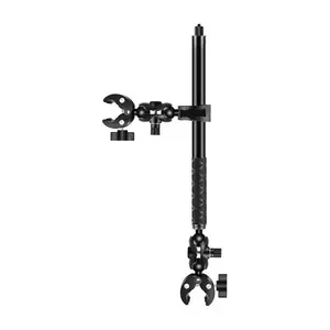 Puluz Motorcycle/bicycle mount with a single clamp and selfie stick 150 cm obraz