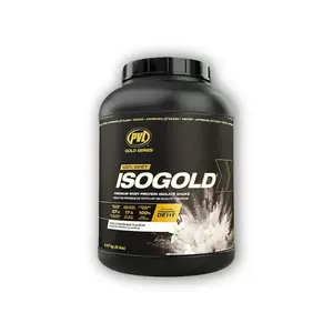 PVL Gold Series 100% Whey Isogold 2270g - Strawberry milkshake obraz