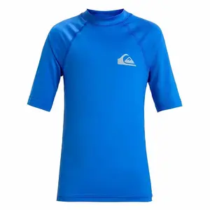 QUIKSILVER Chlapecké lycrové triko , krátký rukáv - 8 let modrá obraz