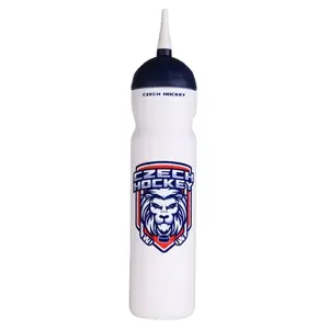 R&B Český Lev sportovní lahev s hubicí bílá - 1000 ml obraz