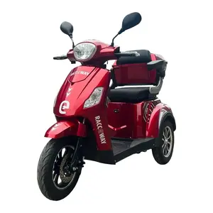 RACCEWAY Elektrický tříkolový vozík VIA Lite červený obraz