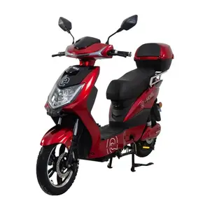 RACCEWAY Elektroskútr E-fichtl červený-lesklý s baterií 20Ah - 250 obraz