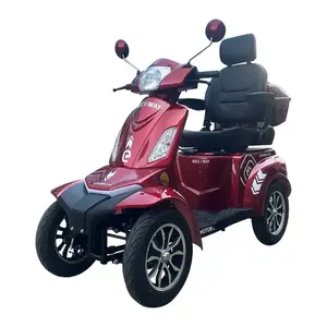 RACCEWAY Strada Lux červený elektrický čtyřkolový vozík obraz