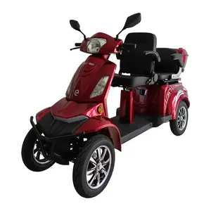 RACCEWAY Strada LUX Duo červený elektrický čtyřkolový vozík obraz