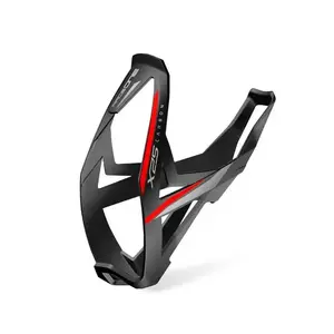 Raceone Košík láhve Cage X-25 carbon černý/červený obraz