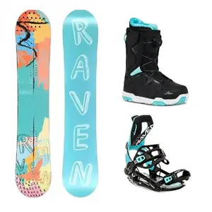 Raven Anna dámský snowboard + Raven Fastec FT360 black/mint dámské vázání + Raven Galla mint MOZ boty - 138 cm + S (EU 35-40) obraz