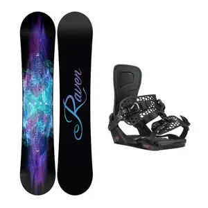 Raven Aura dámský snowboard + Gravity Rise black snb vázání - 150 cm + S (EU 37) obraz